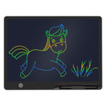 Tavoletta grafica LCD ricaricabile da 16 pollici per bambini, ideale per disegnare e scrivere., Pink / Green Writing, Black / Green Writing, Pink / Color Writing, Black / Color Writing, Blue / Color Writing
