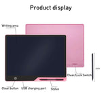 Tavoletta grafica LCD ricaricabile da 16 pollici per bambini, ideale per disegnare e scrivere., Pink / Green Writing, Black / Green Writing, Pink / Color Writing, Black / Color Writing, Blue / Color Writing