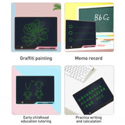 Tavoletta grafica LCD ricaricabile da 16 pollici per bambini, ideale per disegnare e scrivere., Pink / Green Writing, Black / Green Writing, Blue / Green Writing, Pink / Color Writing, Black / Color Writing, Blue / Color Writing