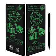 Simple Full Screen LCD Drawing Board Writing Tablet, 6.5+6.0 inch White / Green Writing, 6.5+6.0 inch White / Color Writing, 6.5 inch Black / Green Thin Writing, 6.5 inch Black / Green Writing, 6.5+6.0 inch Black / Green Thin Writing                   ...