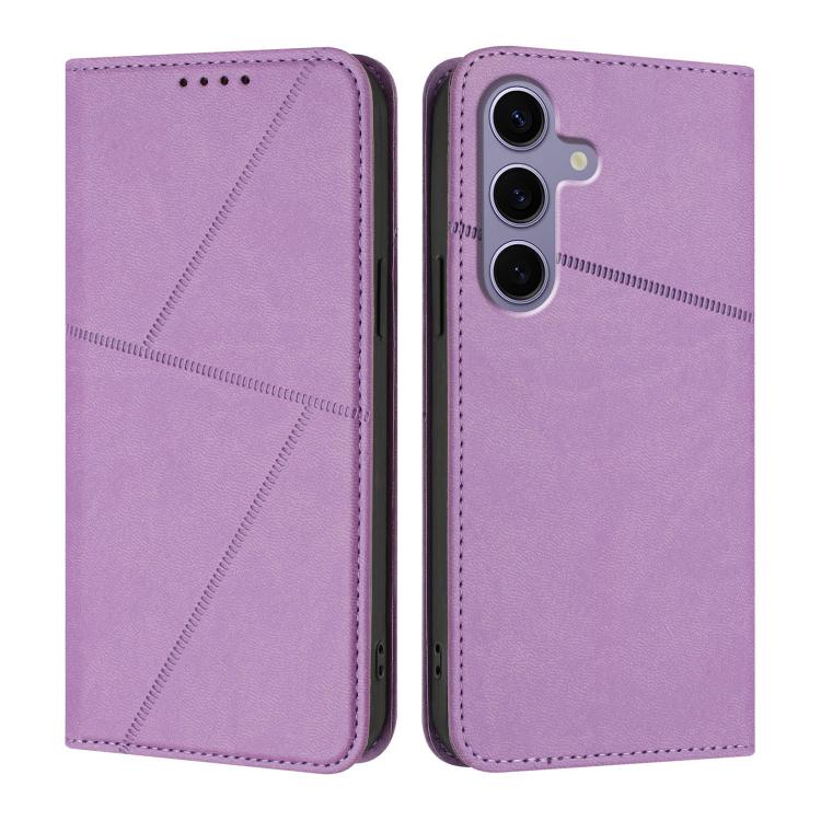 Robusta custodia a libro in pelle satinata con chiusura magnetica., For Samsung Galaxy S25 5G / S24 5G, For Samsung Galaxy S25+ 5G / S24+ 5G, For Samsung Galaxy S25 Ultra 5G