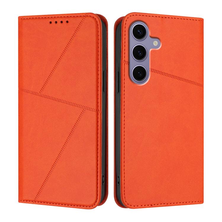 Robusta custodia a libro in pelle satinata con chiusura magnetica., For Samsung Galaxy S25 5G / S24 5G, For Samsung Galaxy S25+ 5G / S24+ 5G, For Samsung Galaxy S25 Ultra 5G