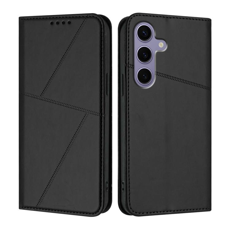 Robusta custodia a libro in pelle satinata con chiusura magnetica., For Samsung Galaxy S25 5G / S24 5G, For Samsung Galaxy S25+ 5G / S24+ 5G, For Samsung Galaxy S25 Ultra 5G