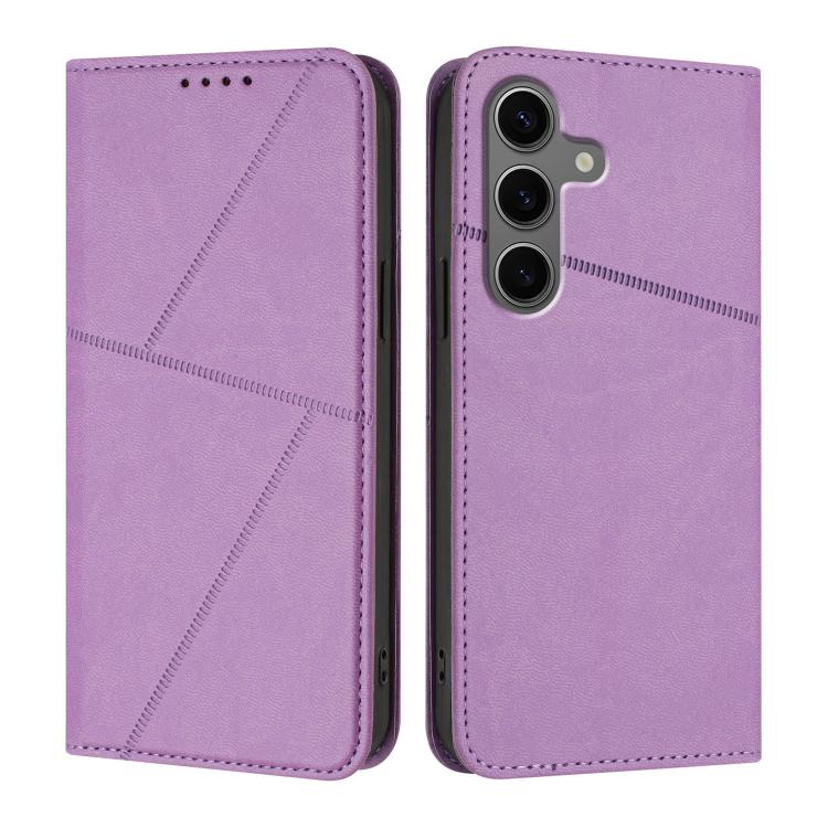 Robusta custodia a libro in pelle satinata con chiusura magnetica., For Samsung Galaxy S25 5G / S24 5G, For Samsung Galaxy S25+ 5G / S24+ 5G, For Samsung Galaxy S25 Ultra 5G