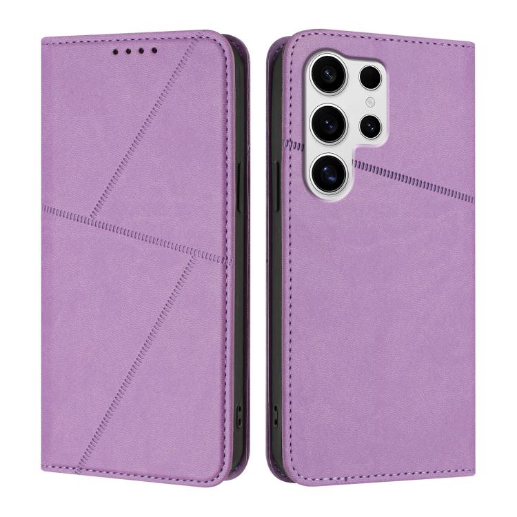 Robusta custodia a libro in pelle satinata con chiusura magnetica., For Samsung Galaxy S25 5G / S24 5G, For Samsung Galaxy S25+ 5G / S24+ 5G, For Samsung Galaxy S25 Ultra 5G