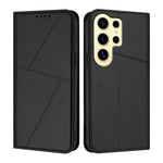 Robusta custodia a libro in pelle satinata con chiusura magnetica., For Samsung Galaxy S24 FE 5G, For Samsung Galaxy S24 Ultra 5G, For Samsung Galaxy S23 FE 5G