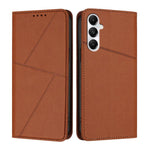 Robusta custodia a libro in pelle satinata con chiusura magnetica., For Samsung Galaxy S24 FE 5G, For Samsung Galaxy S24 Ultra 5G, For Samsung Galaxy S23 FE 5G