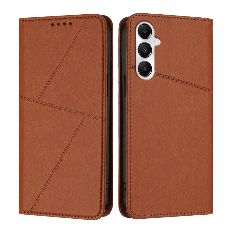 Robusta custodia a libro in pelle satinata con chiusura magnetica., For Samsung Galaxy S24 FE 5G, For Samsung Galaxy S24 Ultra 5G, For Samsung Galaxy S23 FE 5G