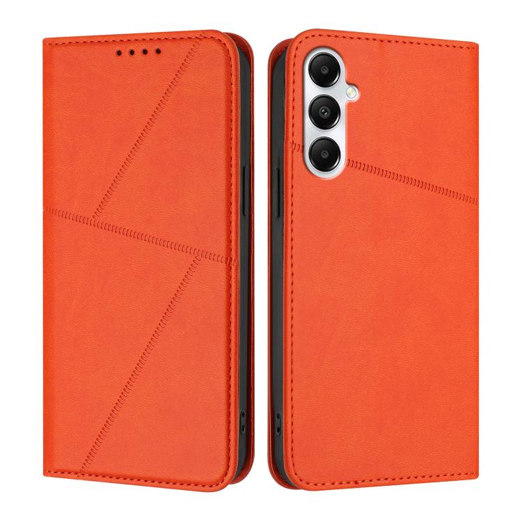 Robusta custodia a libro in pelle satinata con chiusura magnetica., For Samsung Galaxy S24 FE 5G, For Samsung Galaxy S24 Ultra 5G, For Samsung Galaxy S23 FE 5G