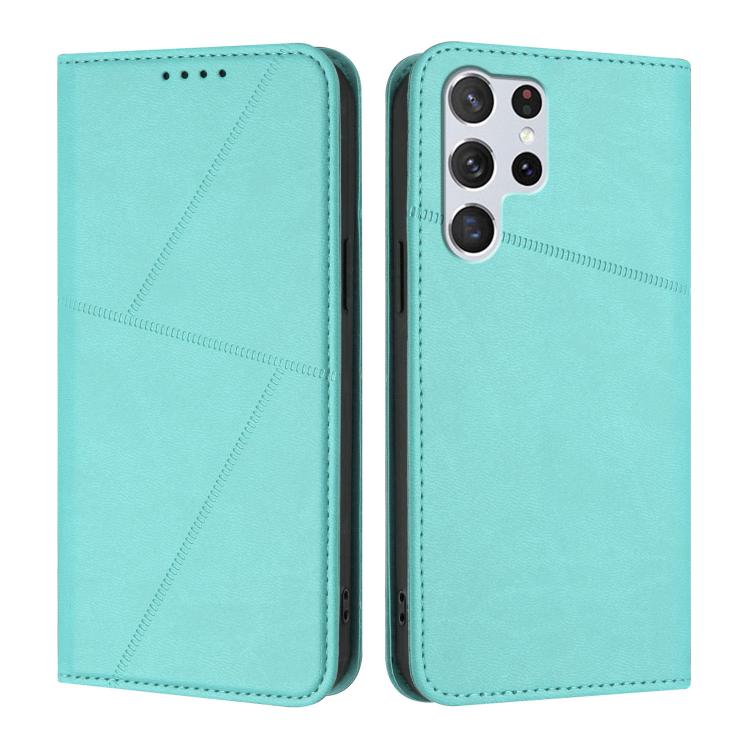 Robusta custodia a libro in pelle satinata con chiusura magnetica., For Samsung Galaxy S20 FE, For Samsung Galaxy S22 Ultra 5G, For Samsung Galaxy S22+ 5G