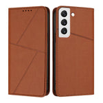 Robusta custodia a libro in pelle satinata con chiusura magnetica., For Samsung Galaxy S22 5G, For Samsung Galaxy S21 FE 5G, For Samsung Galaxy S21 5G