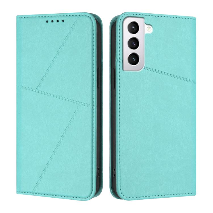 Robusta custodia a libro in pelle satinata con chiusura magnetica., For Samsung Galaxy S22 5G, For Samsung Galaxy S21 FE 5G, For Samsung Galaxy S21 5G