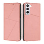Robusta custodia a libro in pelle satinata con chiusura magnetica., For Samsung Galaxy S22 5G, For Samsung Galaxy S21 FE 5G, For Samsung Galaxy S21 5G