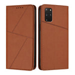 Robusta custodia a libro in pelle satinata con chiusura magnetica., For Samsung Galaxy S20, For Samsung Galaxy S20+