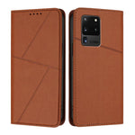 Robusta custodia a libro in pelle satinata con chiusura magnetica., For Samsung Galaxy S21+ 5G, For Samsung Galaxy S21 Ultra 5G, For Samsung Galaxy S20 Ultra