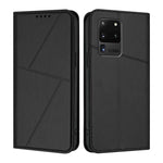 Robusta custodia a libro in pelle satinata con chiusura magnetica., For Samsung Galaxy S21+ 5G, For Samsung Galaxy S21 Ultra 5G, For Samsung Galaxy S20 Ultra