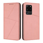 Robusta custodia a libro in pelle satinata con chiusura magnetica., For Samsung Galaxy S21+ 5G, For Samsung Galaxy S21 Ultra 5G, For Samsung Galaxy S20 Ultra