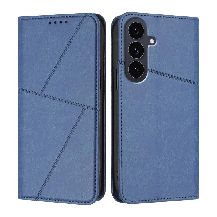 Robusta custodia a libro in pelle satinata con chiusura magnetica., For Samsung Galaxy S26 5G, For Samsung Galaxy S25 FE 5G, For Samsung Galaxy S25 Edge 5G