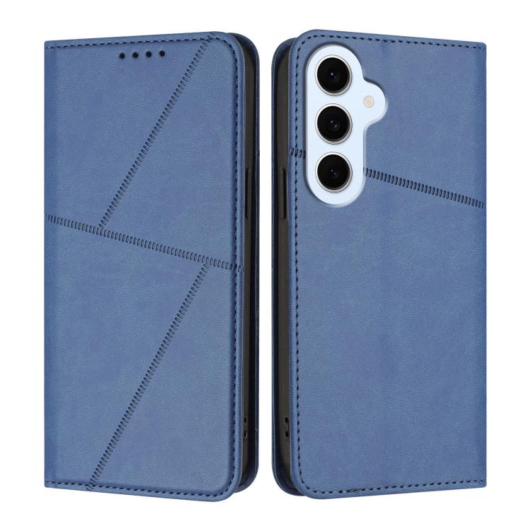 Robusta custodia a libro in pelle satinata con chiusura magnetica., For Galaxy S26 FE 5G, For Samsung Galaxy S26 Edge 5G, For Samsung Galaxy S26 Ultra 5G