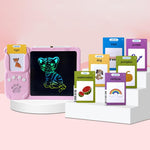 Lavagna LCD 8.5" per Bambini con Audiolibri Inglesi