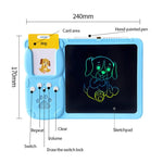 Lavagna LCD 8.5" per Bambini con Audiolibri Inglesi