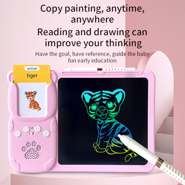 Lavagna LCD 8.5" per Bambini con Audiolibri Inglesi
