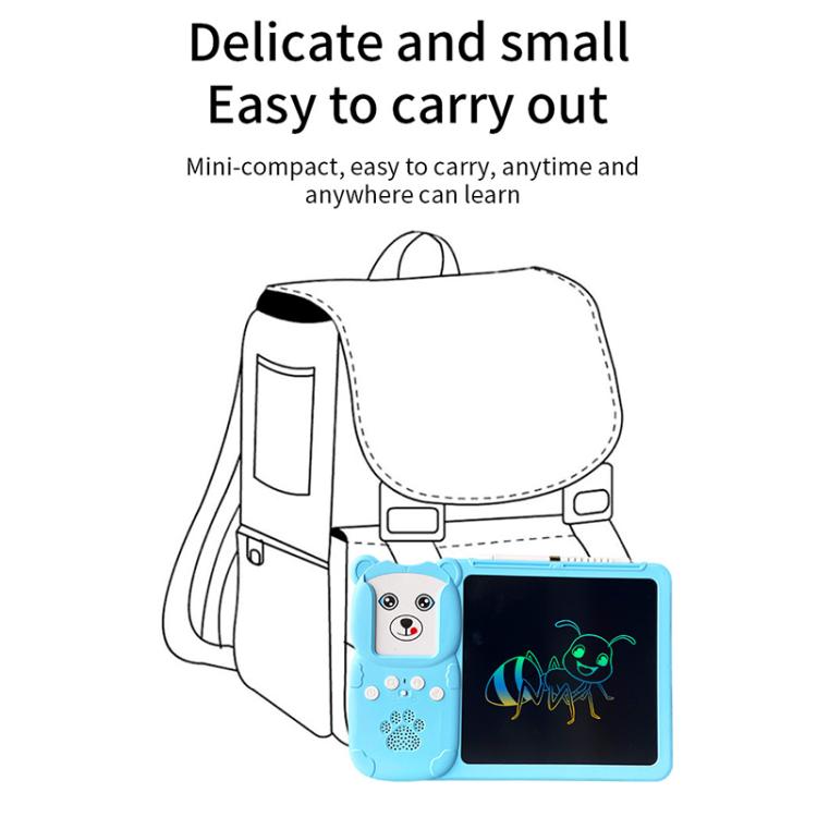 Lavagna LCD 8.5" per Bambini con Audiolibri Inglesi