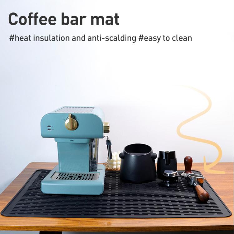 Tappetino isolante antiscivolo in silicone multiuso per macchina da caffè, dimensioni: 71 x 50 cm, Anti-Slip Drain Pad