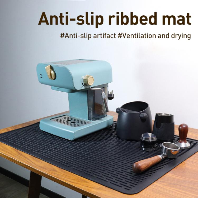 Tappetino isolante antiscivolo in silicone multiuso per macchina da caffè, dimensioni: 71 x 50 cm, Anti-Slip Drain Pad
