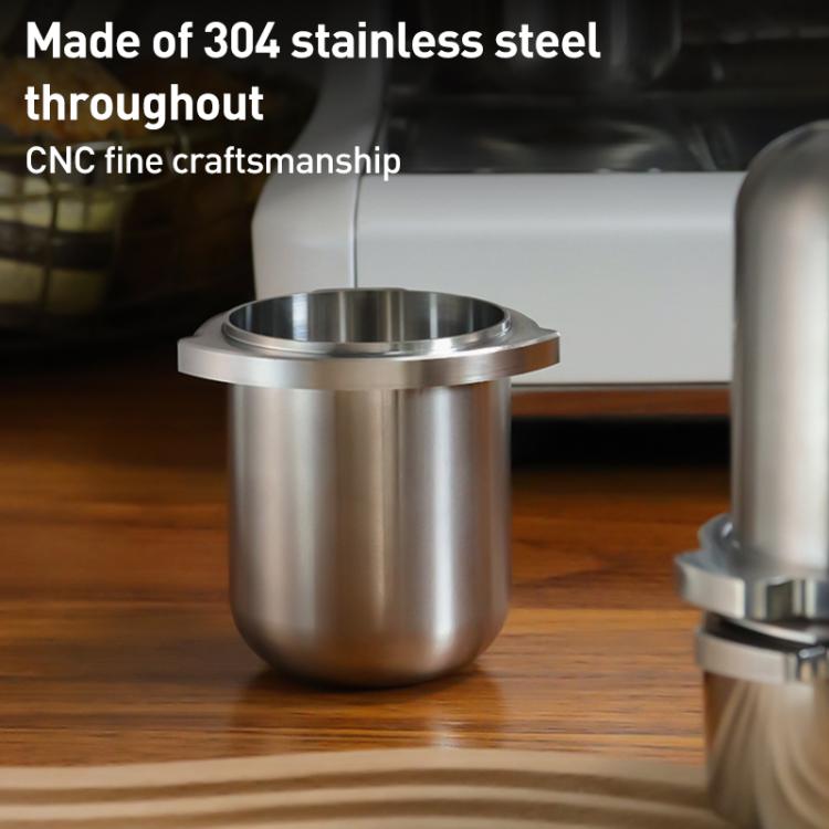 Manico per macchina da caffè in acciaio inox, misurino dosatore per caffè in polvere, compatibile con Breville serie 8., 54mm Compatible Type, 54mm Classic
