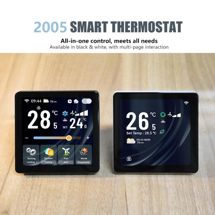 Termostato ambiente smart con schermo 4" BAC-2005