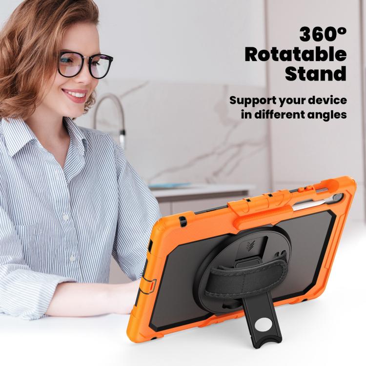Custodia ibrida in silicone per PC e tablet con tracolla, For Samsung Galaxy Tab S10 FE+