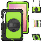Custodia ibrida in silicone per PC e tablet con tracolla, For Samsung Galaxy Tab S10 Lite / S10 FE, For Samsung Galaxy Tab S11