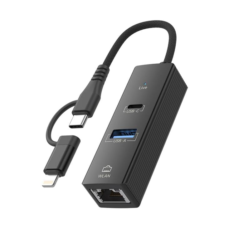 HUB USB-C RJ45 8 Pin - Adattatore Multiporta