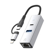 HUB USB-C RJ45 8 Pin - Adattatore Multiporta