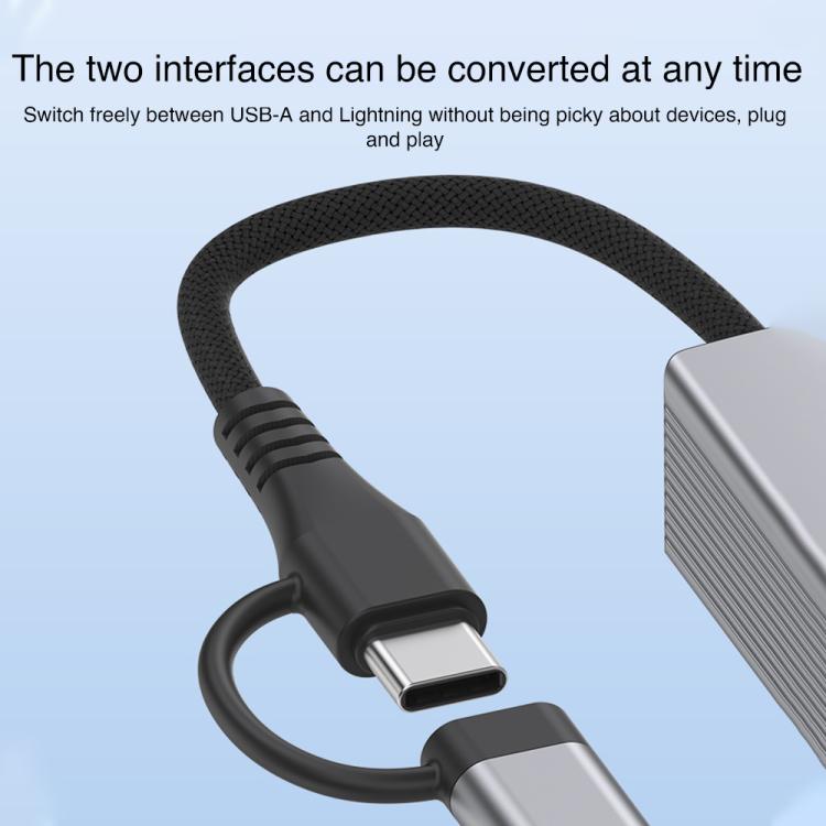 Hub USB-C RJ45 8 Pin adattatore multiporta
