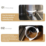 Per macchina da caffè Breville serie 8, maniglia rotante per dosatore di caffè in polvere, tazza., For Breville 8 Series Rotary Dosing Cup