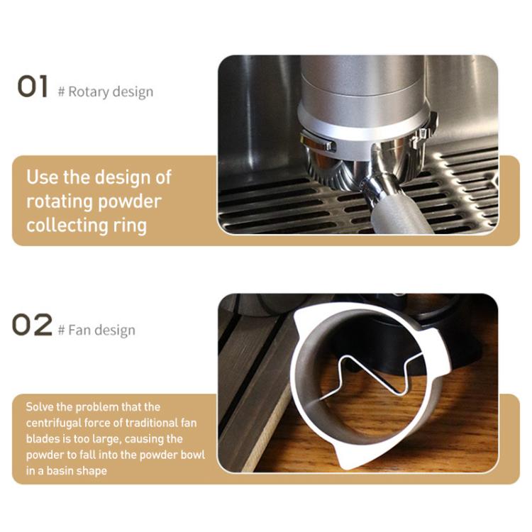 Per macchina da caffè Breville serie 8, maniglia rotante per dosatore di caffè in polvere, tazza., For Breville 8 Series Rotary Dosing Cup