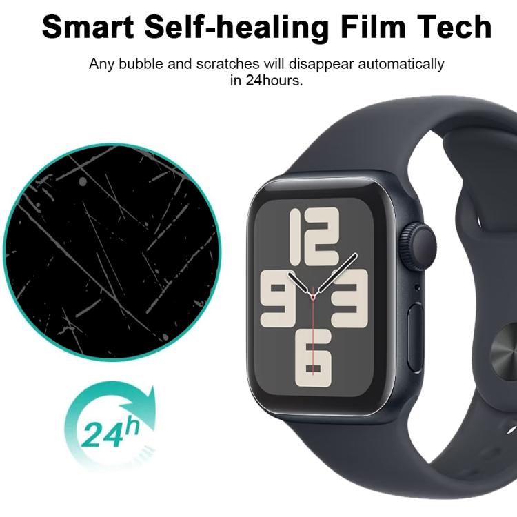 5 pezzi xDfind Pellicola protettiva in idrogel morbido a copertura totale per la parte anteriore, For Apple Watch Series 6&SE&5&4 44mm, For Apple Watch Series 6&SE&5&4 40mm, For Apple Watch Series 11 / 10 46mm, For Apple Watch Ultra 3 / 2 / 1 49mm     ...