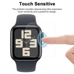5 pezzi xDfind Pellicola protettiva in idrogel morbido a copertura totale per la parte anteriore, For Apple Watch Series 6&SE&5&4 44mm, For Apple Watch Series 6&SE&5&4 40mm, For Apple Watch Series 11 / 10 46mm, For Apple Watch Ultra 3 / 2 / 1 49mm     ...
