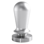 Martello in acciaio inossidabile per polvere di caffè, tampone in polvere con pressione a martello, 51mm Black, 53mm Black, 51mm Silver, 53mm Silver, 58mm Silver