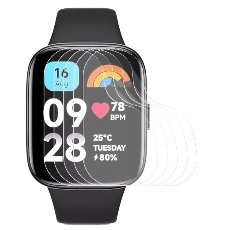 5 pezzi xDfind Pellicola protettiva in idrogel morbido a copertura totale per la parte anteriore, For Xiaomi Smart Band 10, For Xiaomi Redmi Watch 5, For Xiaomi Smart Band 9 Pro, For Xiaomi Redmi Watch 5 Lite, For Xiaomi Redmi Watch 5 Active           ...