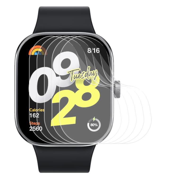 5 pezzi xDfind Pellicola protettiva in idrogel morbido a copertura totale per la parte anteriore, For Xiaomi Smart Band 10, For Xiaomi Redmi Watch 5, For Xiaomi Smart Band 9 Pro, For Xiaomi Redmi Watch 5 Lite, For Xiaomi Redmi Watch 5 Active           ...