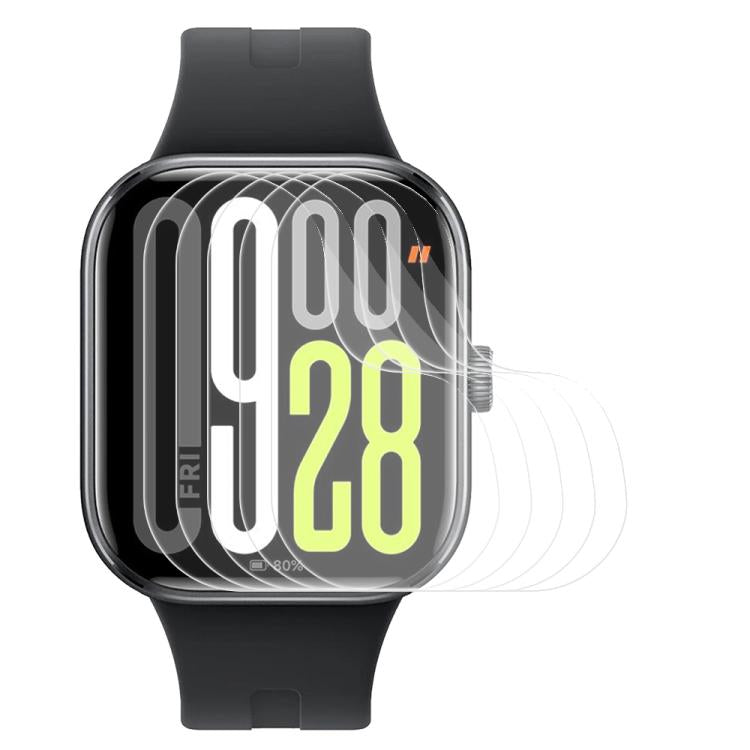 5 pezzi xDfind Pellicola protettiva in idrogel morbido a copertura totale per la parte anteriore, For Xiaomi Smart Band 10, For Xiaomi Redmi Watch 5, For Xiaomi Smart Band 9 Pro, For Xiaomi Redmi Watch 5 Lite, For Xiaomi Redmi Watch 5 Active           ...