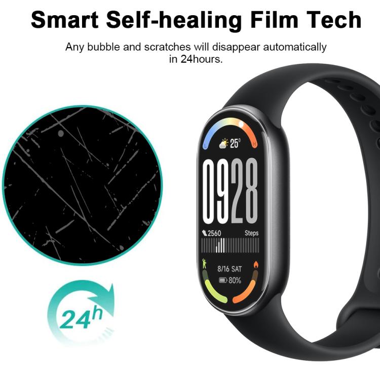 5 pezzi xDfind Pellicola protettiva in idrogel morbido a copertura totale per la parte anteriore, For Xiaomi Smart Band 10, For Xiaomi Redmi Watch 5, For Xiaomi Smart Band 9 Pro, For Xiaomi Redmi Watch 5 Lite, For Xiaomi Redmi Watch 5 Active           ...