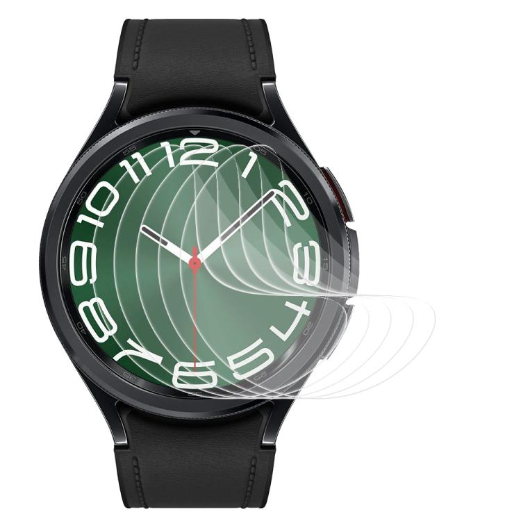 5 pezzi xDfind Pellicola protettiva in idrogel morbido a copertura totale per la parte anteriore, For Samsung Galaxy Watch Ultra / Ultra 2025, For Samsung Galaxy Watch8 Classic 46mm, For Samsung Galaxy Watch8 44mm, For Samsung Galaxy Watch8 40mm       ...