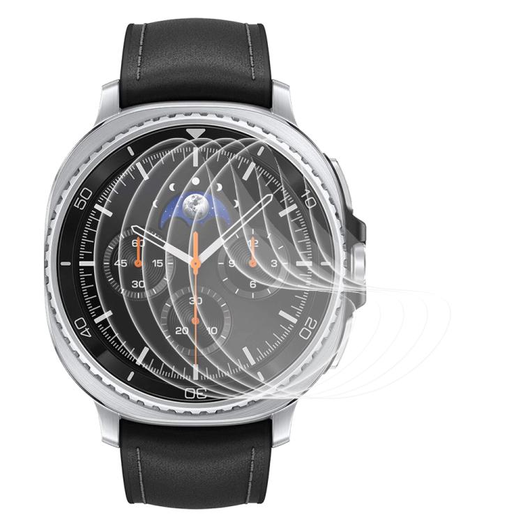 5 pezzi xDfind Pellicola protettiva in idrogel morbido a copertura totale per la parte anteriore, For Samsung Galaxy Watch Ultra / Ultra 2025, For Samsung Galaxy Watch8 Classic 46mm, For Samsung Galaxy Watch8 44mm, For Samsung Galaxy Watch8 40mm       ...