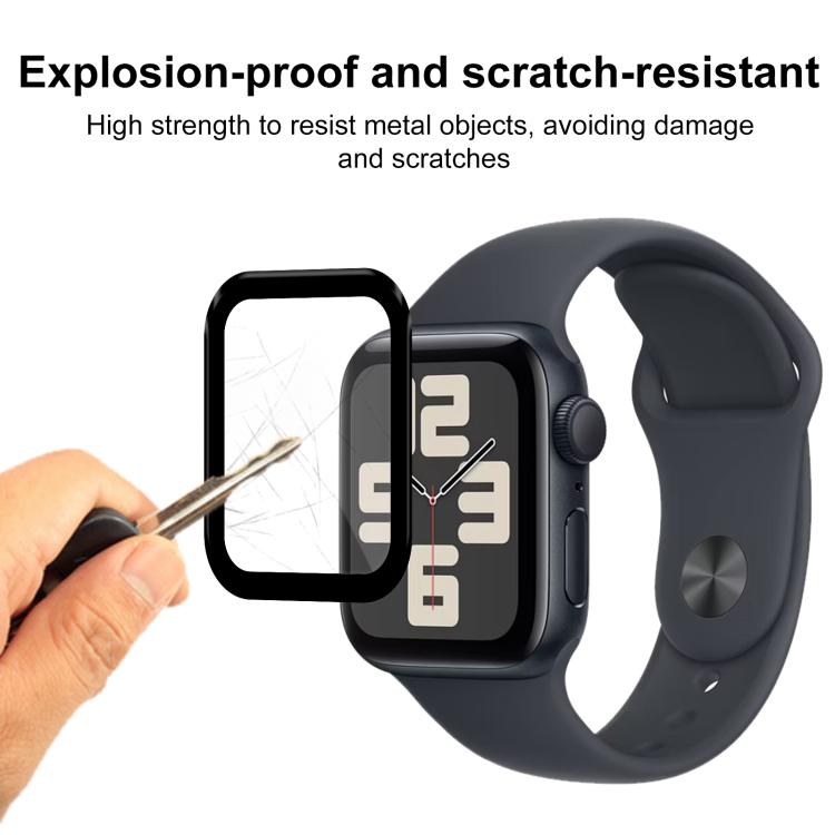 2 pellicole protettive morbide in materiale composito 3D curvo xDfind per lo schermo, For Apple Watch Series 6&SE&5&4 44mm, For Apple Watch Series 6&SE&5&4 40mm, For Apple Watch Series 11 / 10 46mm, For Apple Watch Ultra 3 / 2 / 1 49mm                 ...