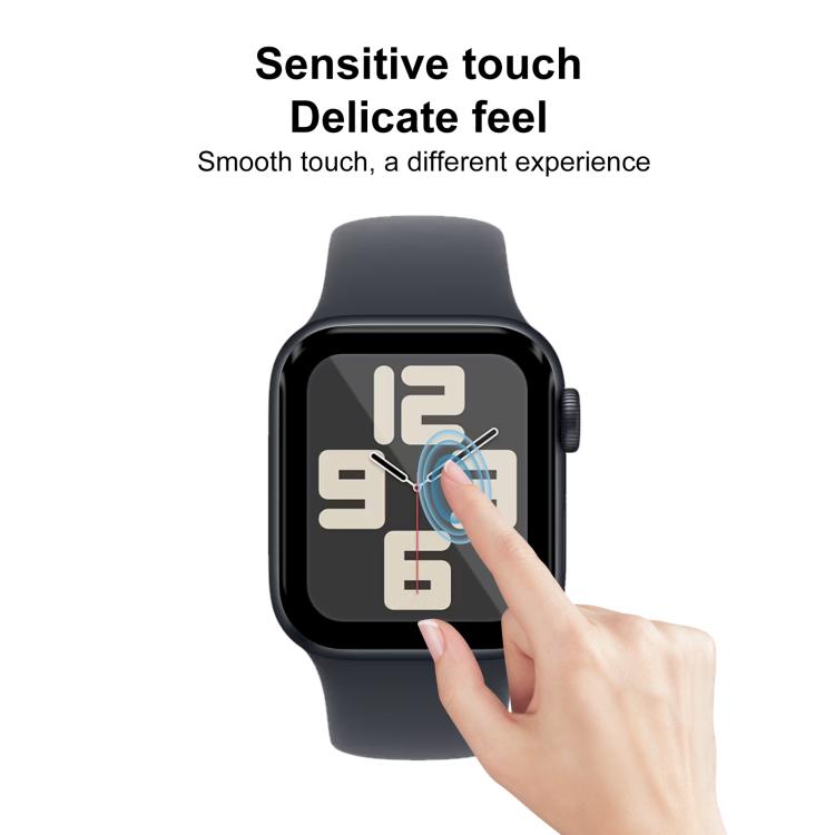 2 pellicole protettive morbide in materiale composito 3D curvo xDfind per lo schermo, For Apple Watch Series 6&SE&5&4 44mm, For Apple Watch Series 6&SE&5&4 40mm, For Apple Watch Series 11 / 10 46mm, For Apple Watch Ultra 3 / 2 / 1 49mm                 ...
