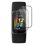 2 pellicole protettive morbide in materiale composito 3D curvo xDfind per lo schermo, For Fitbit Charge 6, For Fitbit Versa 4, For Fitbit Charge 5, For Fitbit Luxe, For Fitbit Versa 3, For Fitbit Versa 2, For Fitbit Versa